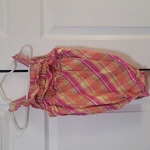 Carters Onepiece Snap Button Plaid 24 month